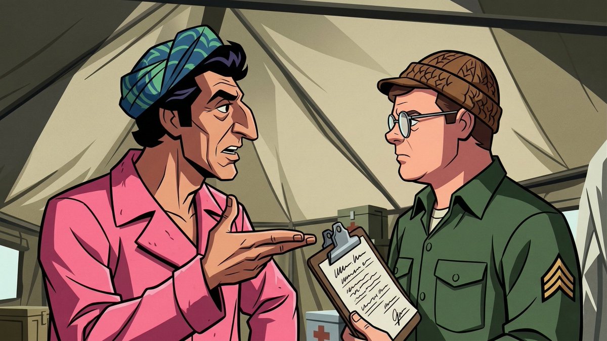 Klinger and Radar #MASH #classictv