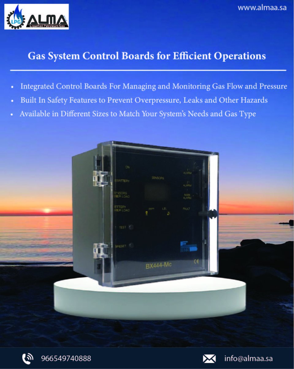 LpgAlma93733's tweet photo. Ensure safety and efficiency with our Gas System Control Boards!
Designed to manage and monitor gas flow and pressure, with built-in safety features to prevent overpressure, leaks, and other hazards. 
🌐 https://t.co/DMapTWFhYj
#GasSafety #LPGControl #EfficientOperations https://t.co/bse9JSsHZO