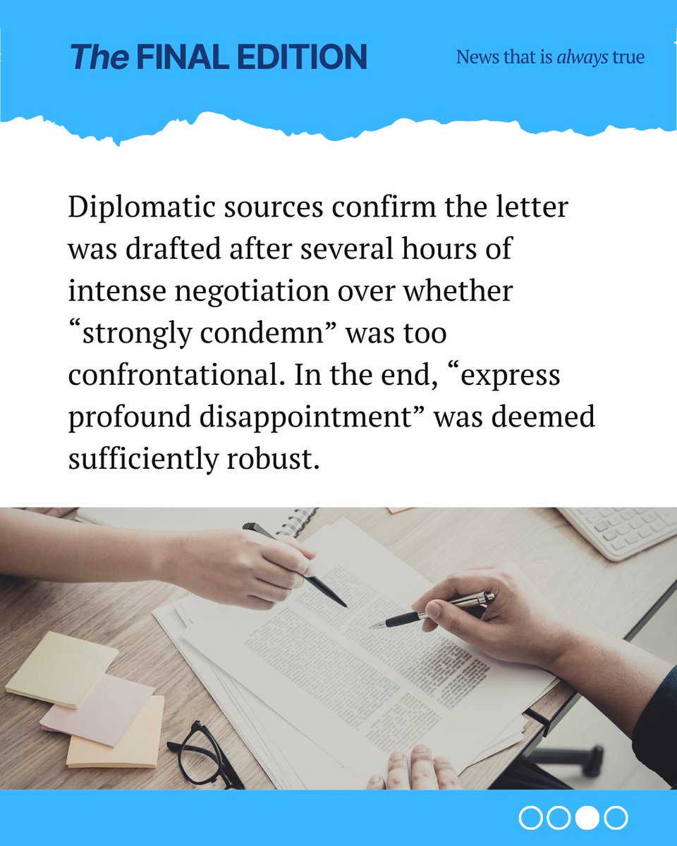 The Final Edition tweet media