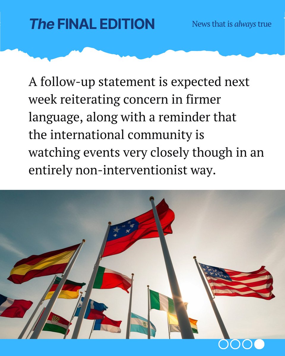 The Final Edition tweet media