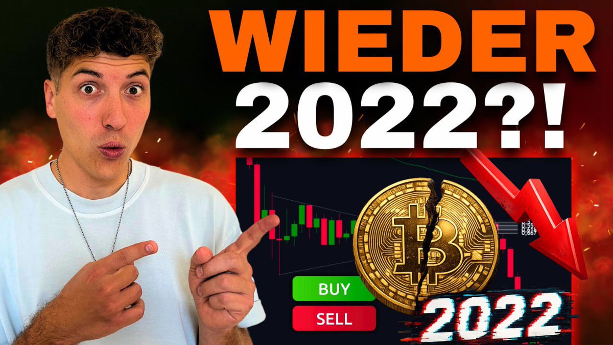 Bitcoin steht jetzt genau an der gefährlichsten Zone.

Ein Setup, das stark an 2022 erinnert.

Damals kam erst eine Relief-Rallye…
und danach der große Move nach unten.

Ich zeige euch heute meine Einstiegszonen, wo ich Long plane und wo es gefährlich wird.

Neue Analyse ist