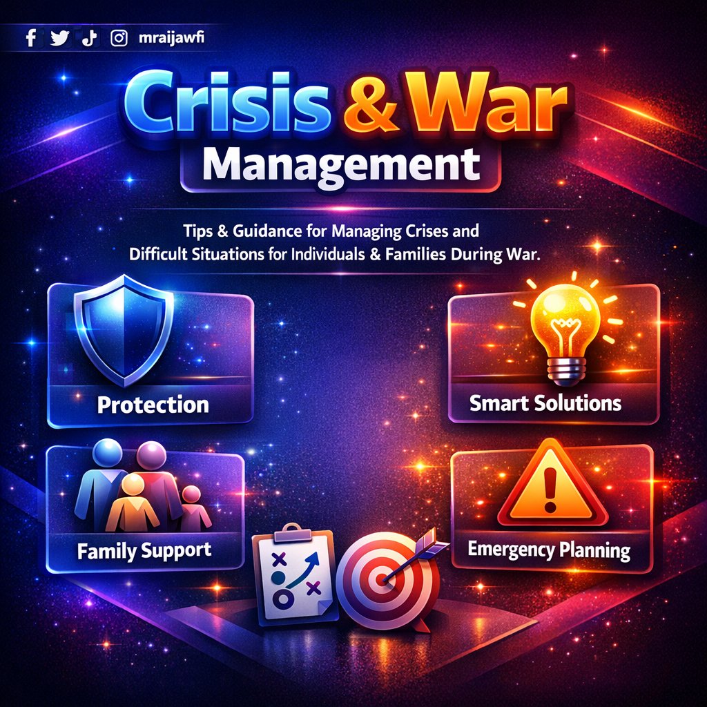 mraljawfi's tweet photo. In times of crisis and war, preparation can save lives.
Protect your family, plan ahead, stay informed, and support each other.
Resilience begins with awareness and smart decisions.

#CrisisManagement #EmergencyPreparedness #Resilience #StaySafe #EmergencyPlanning https://t.co/WQqcsk5Yw3