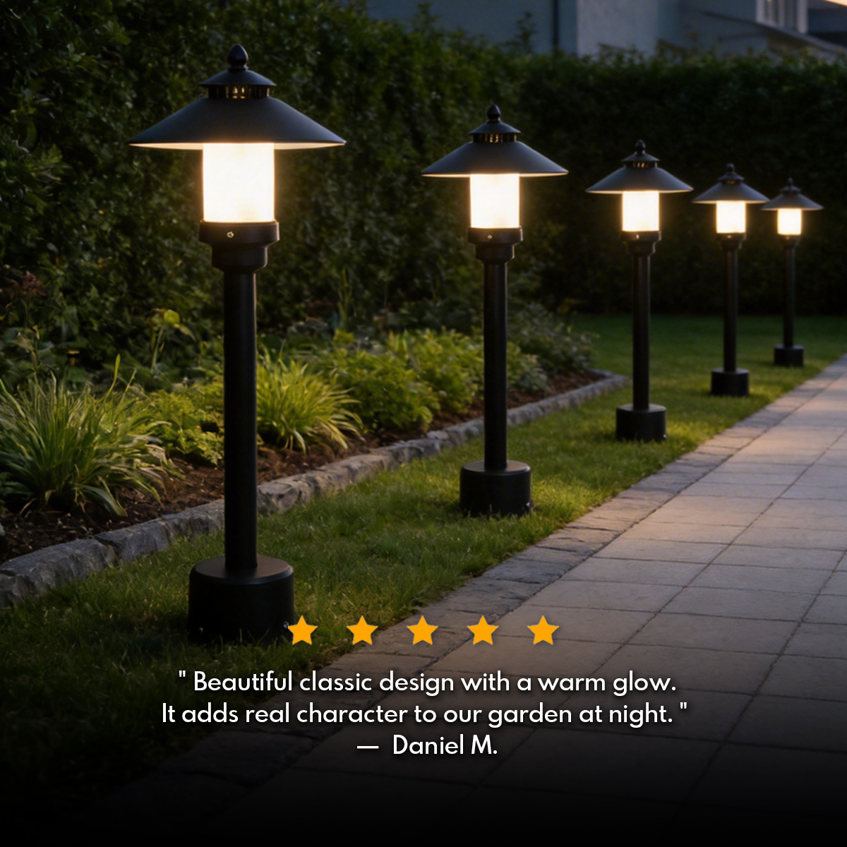 DazumaLighting's tweet image. Your walkway is more than a path.

#PathwayLighting #GardenLighting #OutdoorDesign #LandscapeLighting #ExteriorInspo #DazumaLighting #MyDazumaStyle