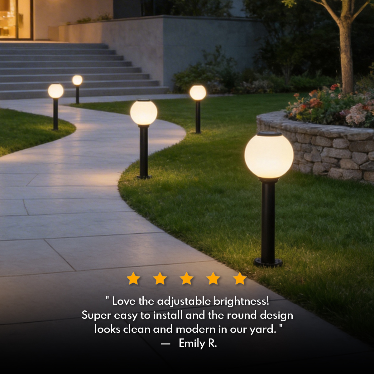 DazumaLighting's tweet image. Your walkway is more than a path.

#PathwayLighting #GardenLighting #OutdoorDesign #LandscapeLighting #ExteriorInspo #DazumaLighting #MyDazumaStyle