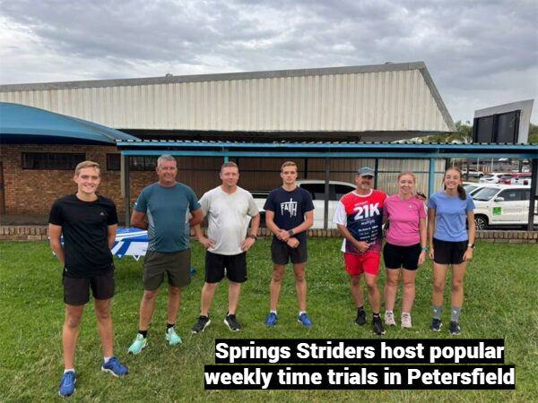 𝐒𝐩𝐫𝐢𝐧𝐠𝐬 𝐒𝐭𝐫𝐢𝐝𝐞𝐫𝐬 𝐚𝐧𝐝 𝐦𝐞𝐦𝐛𝐞𝐫𝐬 𝐨𝐟 𝐭𝐡𝐞 𝐜𝐨𝐦𝐦𝐮𝐧𝐢𝐭𝐲 𝐥𝐚𝐜𝐞𝐝 𝐮𝐩 𝐭𝐡𝐞𝐢𝐫 𝐫𝐮𝐧𝐧𝐢𝐧𝐠 𝐬𝐡𝐨𝐞𝐬 𝐭𝐨 𝐣𝐨𝐢𝐧 𝐭𝐡𝐞 𝐜𝐥𝐮𝐛'𝐬 𝐩𝐨𝐩𝐮𝐥𝐚𝐫 𝐰𝐞𝐞𝐤𝐥𝐲 𝐭𝐢𝐦𝐞 𝐭𝐫𝐢𝐚𝐥 𝐨𝐧 𝐌𝐚𝐫𝐜𝐡 𝟑.

Read more here: citizen.co.za/springs-advert…