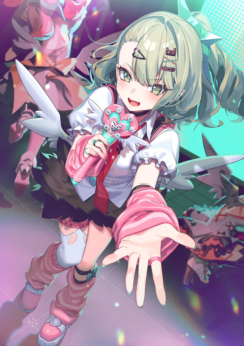 ちなつちゃん、ちょっと緊張してるみたいですね…プロキシ様、応援の声をかけてあげてください！

イラストは <a href="/take_bayashi_3d/">タケバヤシ</a>  様より頂きました。

#ゼンゼロ #妄想エンジェル