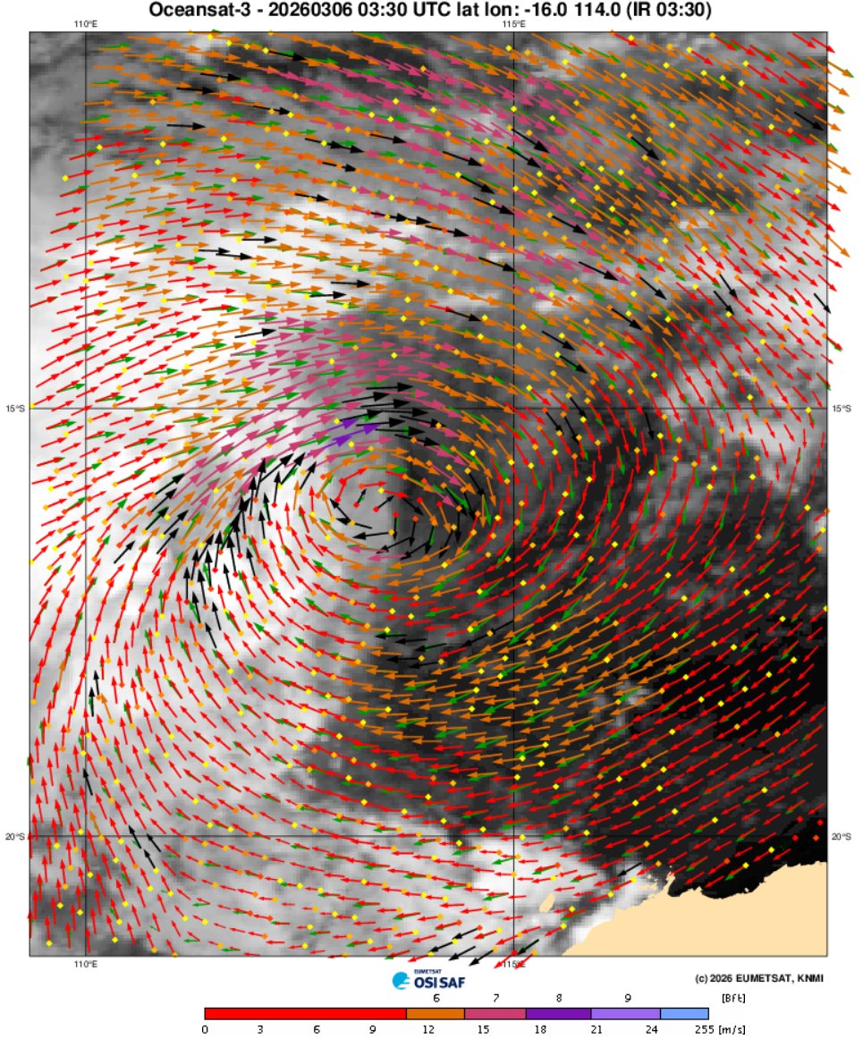 pablomartinsmet's tweet photo. e mais um confirmado. É o 3º ciclone tropical a se formar dos 4 que tinham o risco de se formar...a confirmação vem da Bureau of Meteorology. Até agora nenhum recebeu nome. #30U #26S https://t.co/D9CMJpDpuw