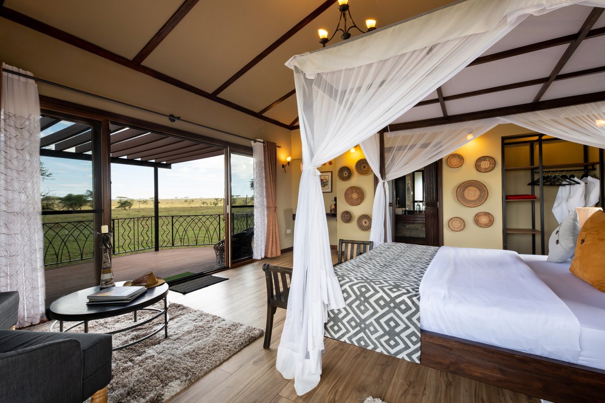 Experience the wild beauty of Sametu Camp in the Serengeti!  Enjoy luxury tents, incredible wildlife, and gourmet dining in a remote, eco-friendly setting. Book your adventure today!  #Serengeti