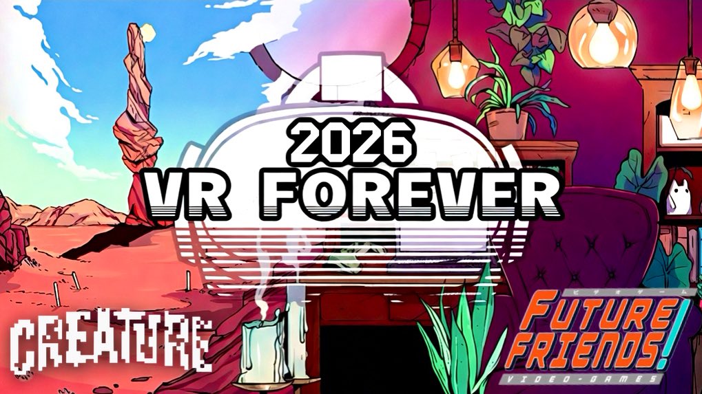 GAMERTAGVR's tweet image. 🚨VR Devs! Submissions are open for this years VR Forever 2026 Steam Festival. It’s one of Steam’s biggest VR events feat 130+ games with front-page Daily Deal exposure. 
Deadline is March 31.
Apply here: shorturl.at/StHD0
Share for awareness #VRDev #SteamVR