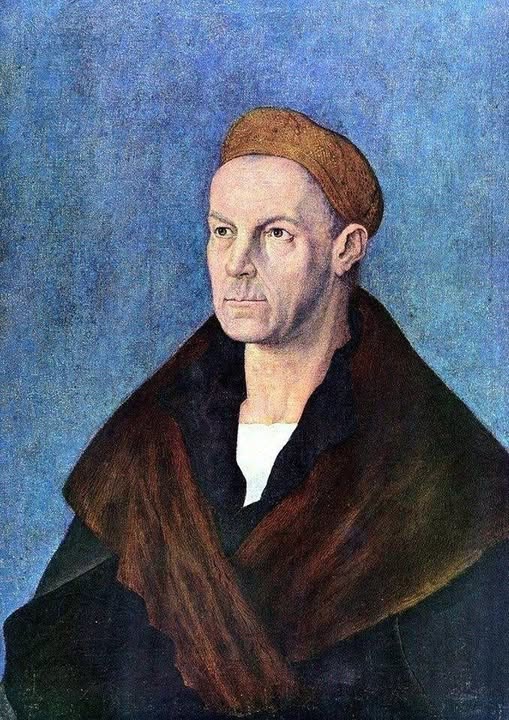 gozARTE's tweet photo. TAL DÍA COMO HOY... En 1459 nació el banquero alemán Jakob #Fugger, el más rico y conocido de la Europa de su tiempo. Prestó dinero a la alta nobleza, la Iglesia y las monarquías europeas. Subvencionó guerras y elecciones de reyes, asegurando así a sus negocios un rápido crecimiento y ejerciendo un importante influjo político, llegando a ser conocido como "el Rico".
Una de las operaciones que más beneficios le supuso fue la financiación de la elección imperial de Carlos V. A cambio les entregó la explotación durante décadas de las minas de #Almadén, que eran propiedad de la orden de Calatrava (desde Fernando el Católico el rey era el gran maestre de todas las órdenes militares, con lo que quedaban bajo su control). La mina de Almadén es la mina de mercurio más importante del mundo, y el mercurio era fundamental para la separar el oro y la plata en las minas que estaban apareciendo en América, así que... el negocio era redondo para los alemanes, que se instalaron en La Mancha, concretamente en Almagro (donde siguen siendo conocidos como los #Fúcares). Ganaron muchísimo dinero, pero también hay que decir que las bancarrotas de época de Felipe II les arrastrarían a la ruina.