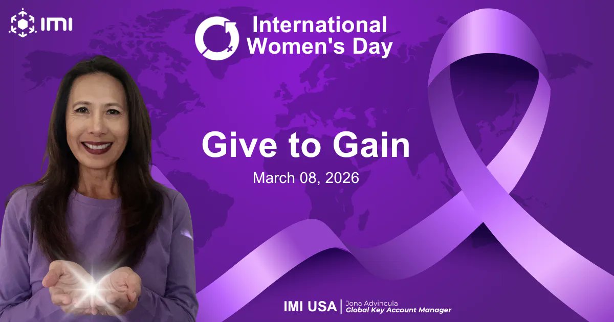 global_imi's tweet photo. This Women’s Month, we celebrate the strength, brilliance, and leadership of women who continue to shape our organization and our world. 

Here’s to empowering every woman, everywhere. 🎀 

#GivetoGain 
#IDW2026 
#IMI https://t.co/FfDCUAKK6r
