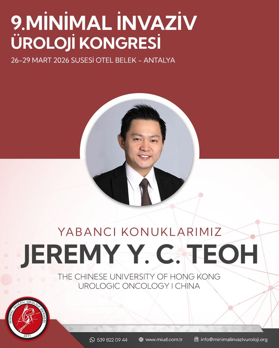 Minimal İnvaziv Üroloji Derneği tweet media