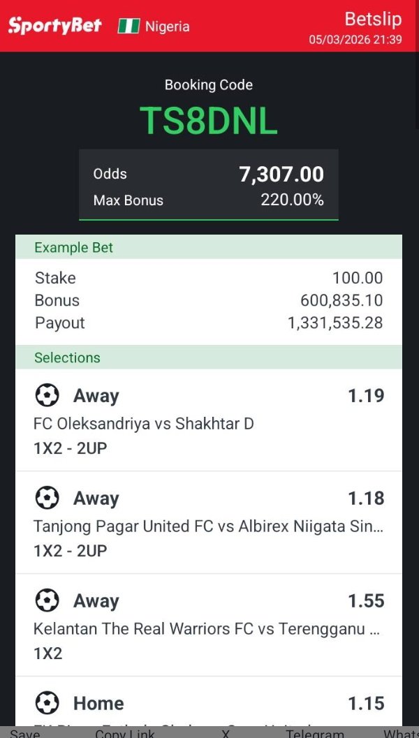 ConfamTips's tweet photo. GRAND AUDIT WEEKEND 
7.3K ODDS
TS8DNL

150 ODDS EDIT 
XGHJSB

EDIT, FLEX AND REPOST https://t.co/eic46TOmat