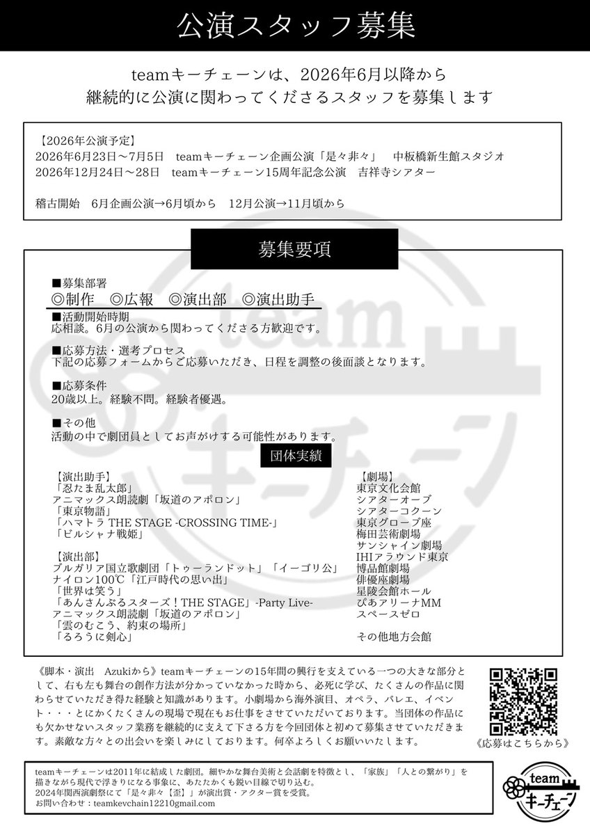 teamキーチェーン tweet media