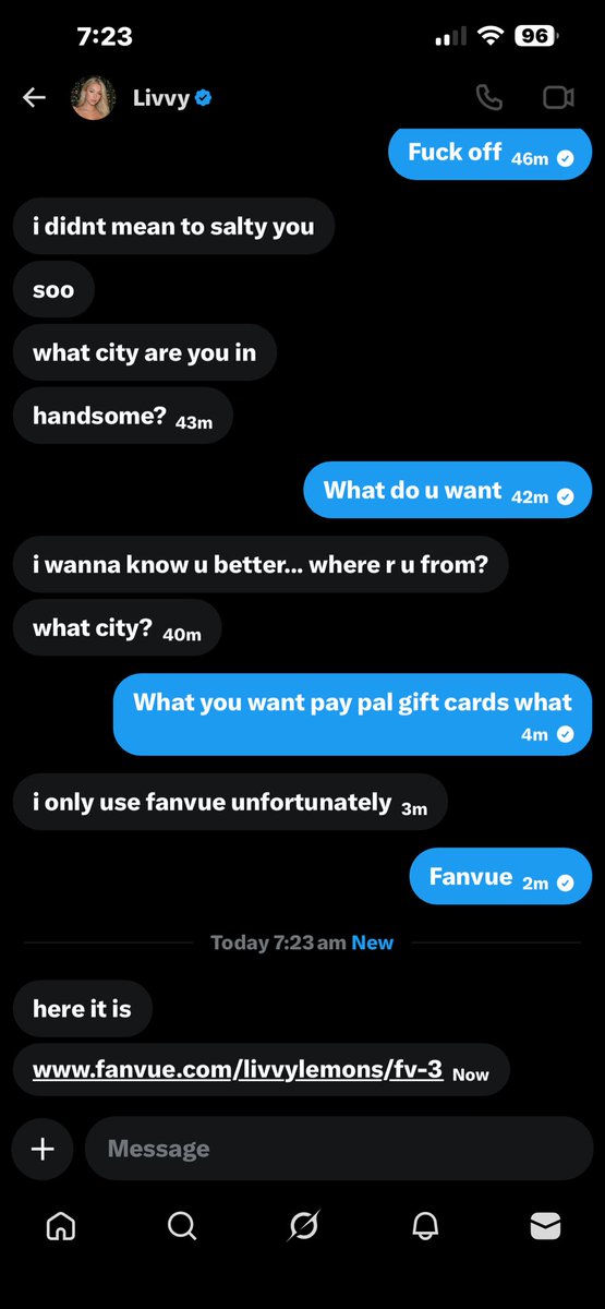 Mark5304060's tweet photo. Another one just wants money https://t.co/He2wBdtbMl