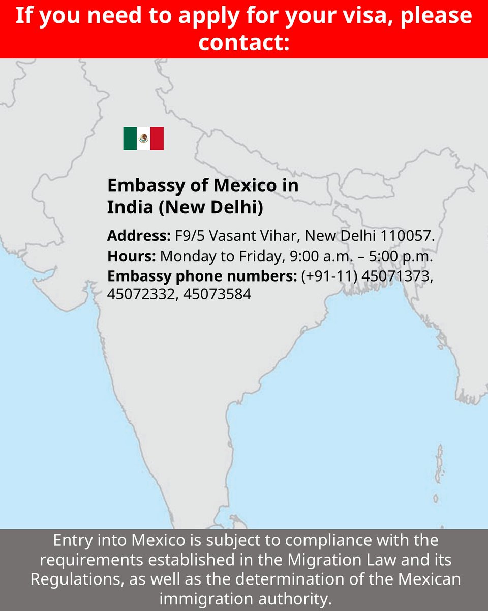 Embassy of Mexico in India 🇲🇽 tweet media