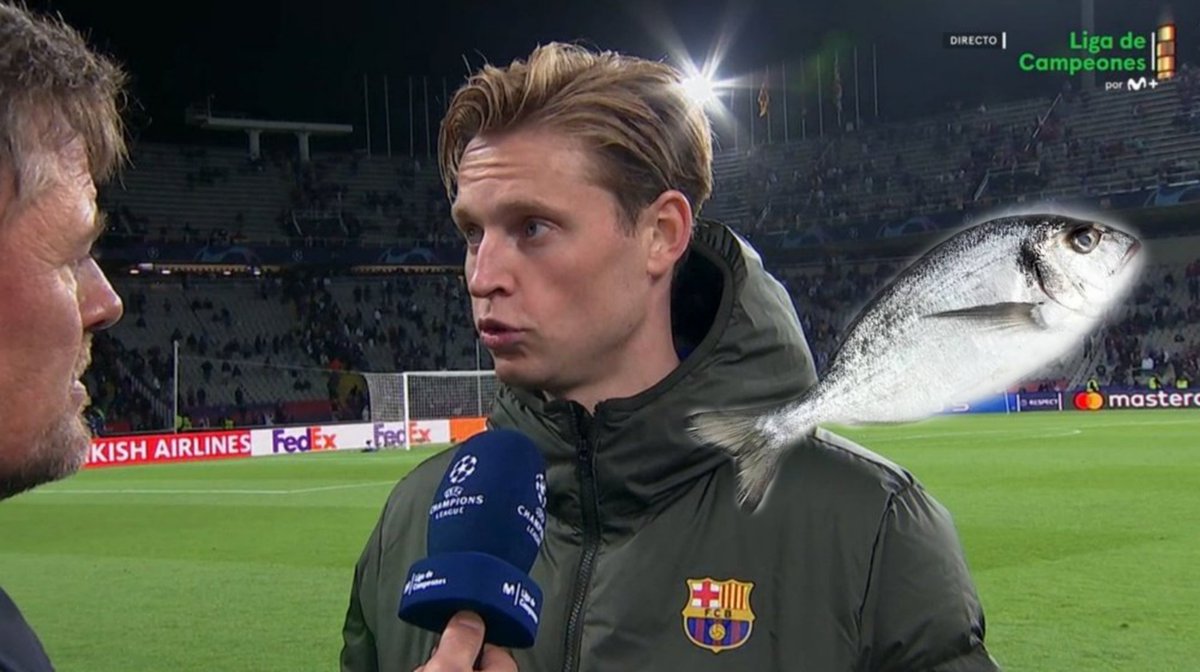 Fonts del vestidor asseguren que Frenkie de Jong està trist perquè últimament s'està parlant molt de Marc Bernal i poc dels theirans (se sent un peix bullit).