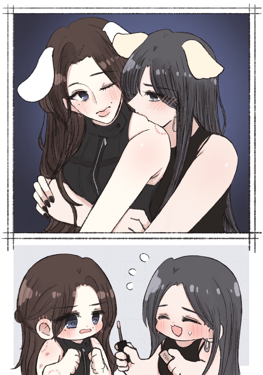 MATCHA_0511's tweet photo. 🐶🐰 https://t.co/waWpsbOfcF