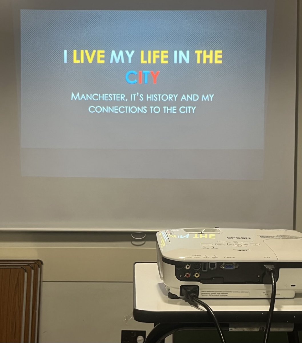 A lovely evening talking to people in Cheadle Hulme. #mcr #manchester #cheadlehulme #manchesterhistory