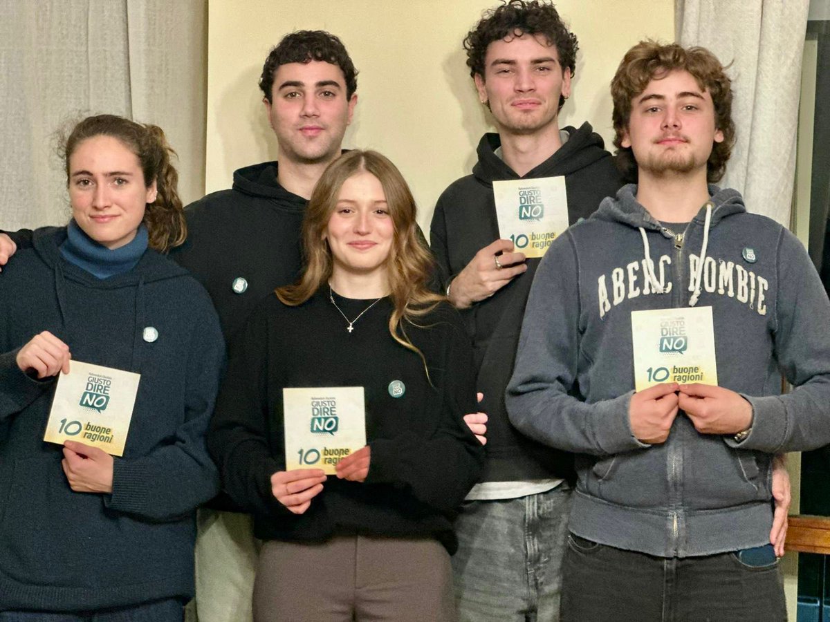 Giusto dire NO tweet media