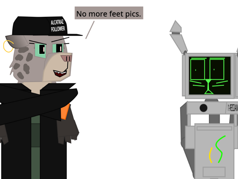 ALCATRAZIANMAN's tweet image. #TBG2 #kittykat  NOOOOOEEEEE (the horror)