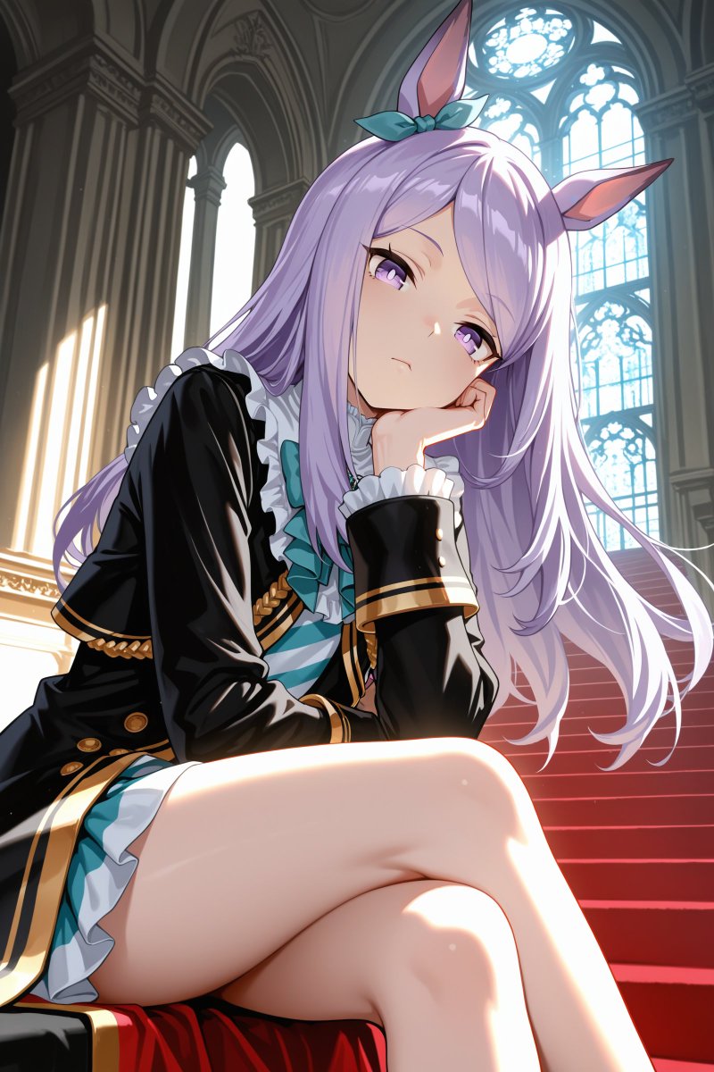 ヒマですの。 最近チャンミもLOHも蚊帳の外。 ヒマですの。 #ウマ娘