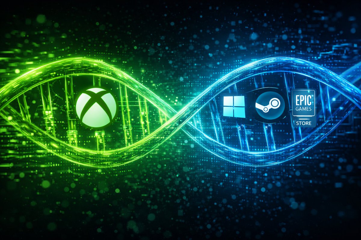 mfourastie's tweet photo. On vient de m'envoyer cette "image" (je ne connais pas la source) : qui résume assez bien le projet Helix et sa représentation ADN appliqué à l'univers Xbox ...
La prochaine Console Xbox s'annonce vraiment surprenante, et j'ai hâte d'en savoir plus !!
#Helix
#HelixProject https://t.co/ItX48agHa2