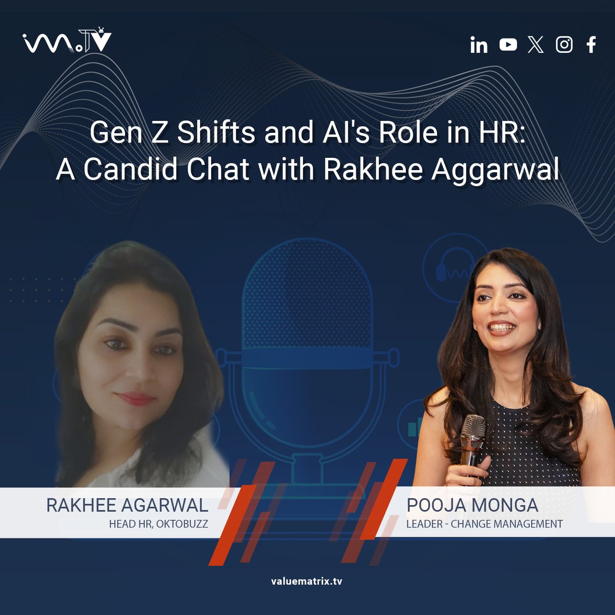 ValueMatrix_TV's tweet photo. Ever tried managing Gen Z talent? They're lightning-fast learners but zero patience – demanding total strategy overhauls in hiring and growth. Rakhee Aggarwal, with 15+ years in the game, breaks it down on https://t.co/s0BP3Lc32I.
🎥 Full Episode: https://t.co/ydhLD2TGLJ https://t.co/88WCdXt2Lk
