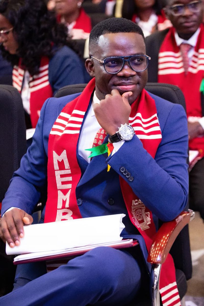 kassalumni's tweet photo. Congratulations to Osuani Elijah Frimpong Amaning, School Prefect, Class of 2012 and a proud member of Quaque House on your induction into the Institute of Chartered Accountants, Ghana (ICAG) as a Full Member.
#Disciples #NoSize #AlumniSpotlight https://t.co/7aAUgDlP9k