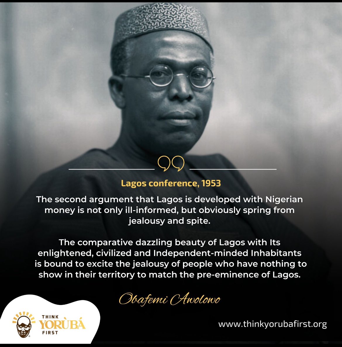 THINK YORUBA FIRST tweet media