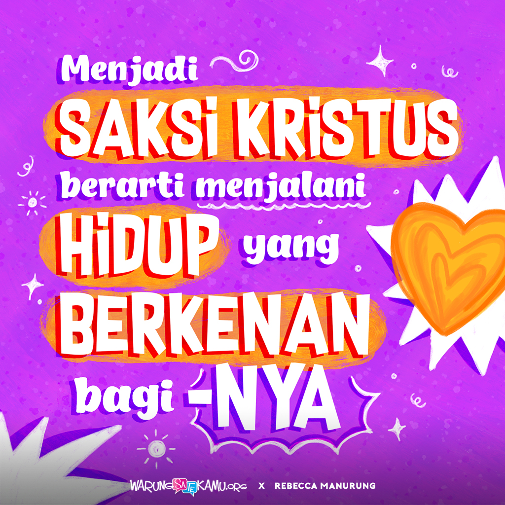 warungsatekamu's tweet image. Tuhan Yesus, terima kasih untuk pengharapan yang Engkau berikan. Pakailah aku untuk memancarkan terang-Mu kepada orang-orang di sekitarku melalui cara hidupku.

Kontribusi oleh Rebecca Manurung.

#WarungSaTeKaMu #dailyquote #christianart #handlettering #rohanikristen #saatteduh