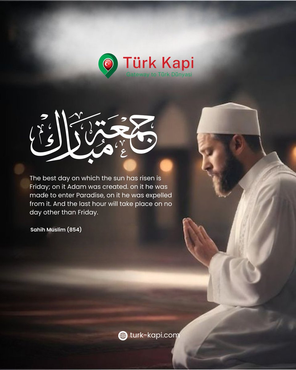 Turkkapi's tweet photo. Jumma Mubarak 🤲✨

May this sacred day bring peace to your heart, barakah in your life, and acceptance of all your prayers. Remember to send blessings upon the Prophet ﷺ and make the most of this beautiful day.

#JummaMubarak #BlessedFriday #IslamicReminder #Faith #Dua #Islam https://t.co/vVBb0U9AkI