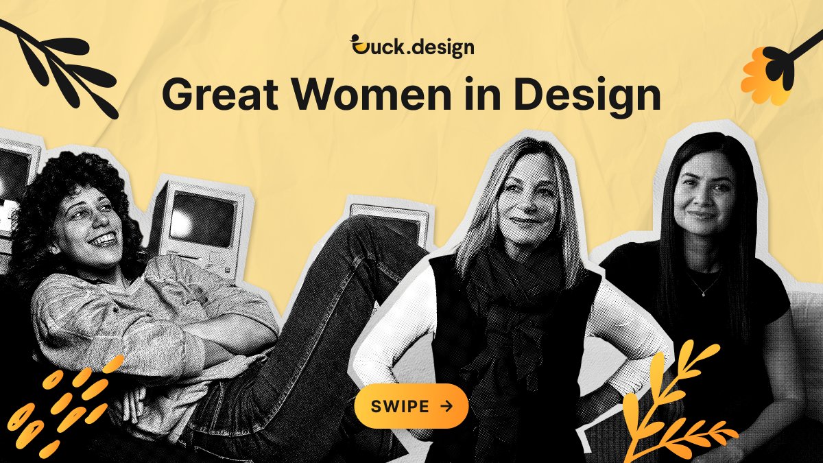 Duckdesignapp's tweet photo. 💡 Celebrating the incredible women who have shaped the design world!

Today, we honor these trailblazers who’ve made their mark on design history! 🎨✨

#WomenInDesign #DesignLegends #CreativeInspiration https://t.co/pmgQaJAtqW