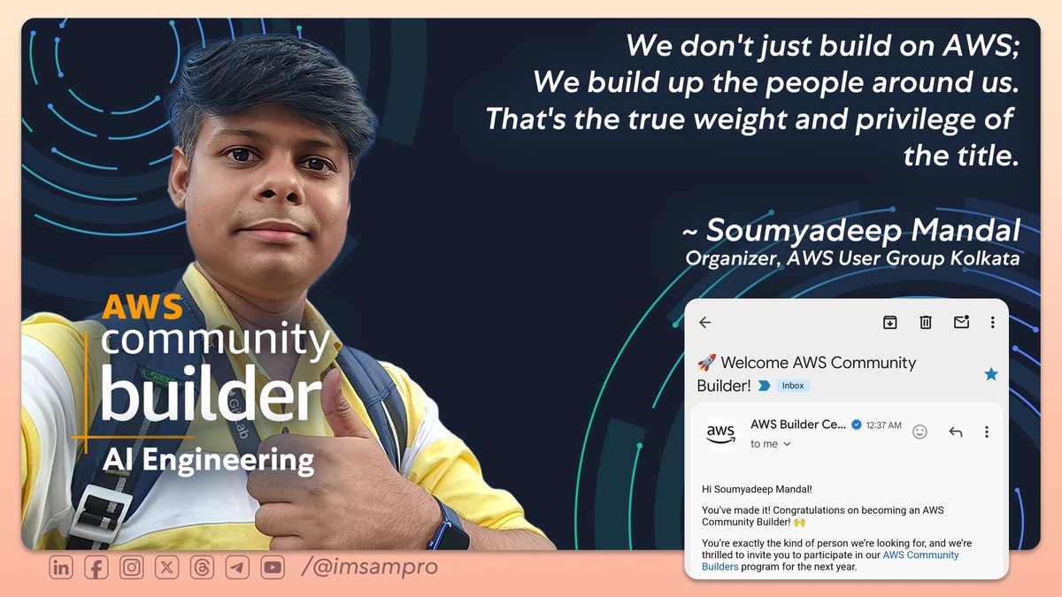 Soumyadeep Mandal tweet media