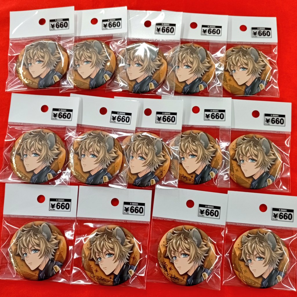 ツイステッドワンダーランド ブレイジングジュエル 缶バッジ ラギー