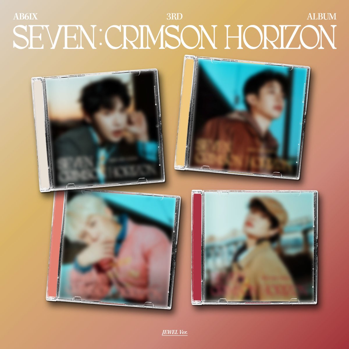 📢] AB6IX 3RD ALBUM 'SEVEN : CRIMSON HORIZON' 日本限定特典付正規
