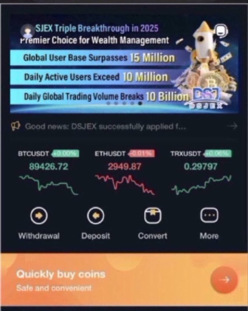 ⚠️ Scam Notice — #DSJExchange 🚨
Reports claim fake AI trading services and guaranteed profits used to lure investors ❌
🛑 Withdrawals reportedly blocked. Stay away.
📩 Seek help from trusted recovery professionals.
#CryptoScam #BGWealth