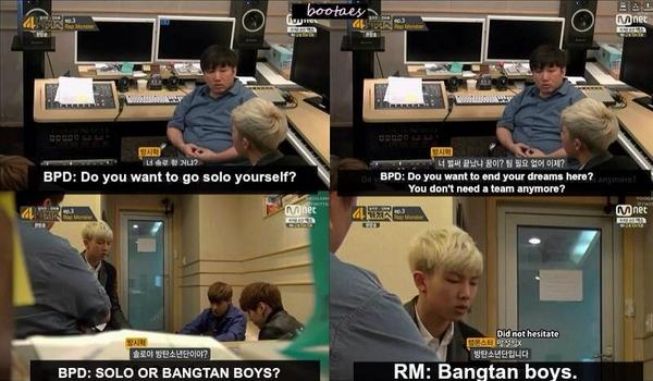 cuánto tiempo habrán esperado las solo stans para deslindar cada que pueden a uno de los chicos de los demás, en serio es asqueroso que se tomen HASTA EL TIEMPO de escribirle letters directas a nam echándole la culpa cuando literalmente él tiene al grupo como su prioridad