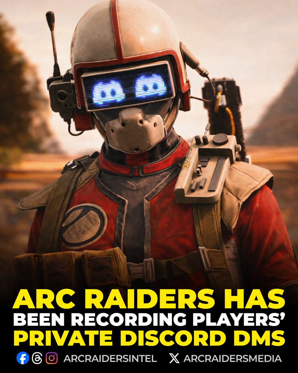 ARC Raiders landed in hot water after computer engineer Timothy Meadows discovered the game was silently logging players' private Discord direct messages to a plain text file stored locally on their PC — along with Discord bearer authentication tokens that could potentially allow