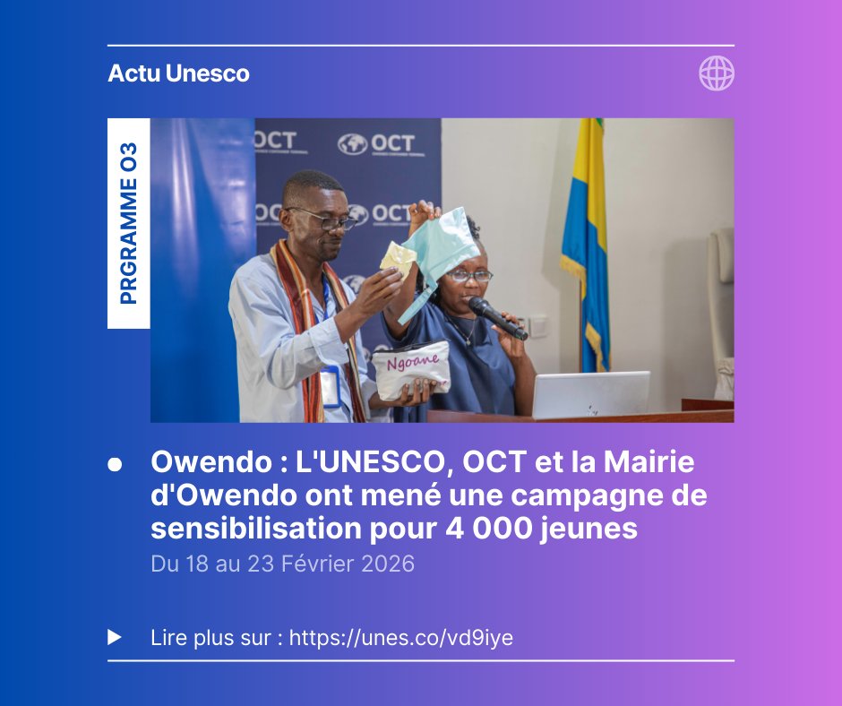 UNESCO Libreville tweet media