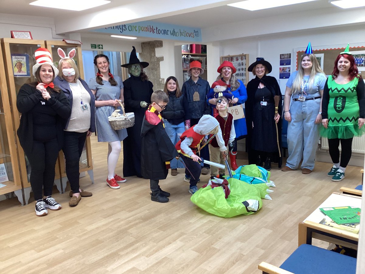 SAPSFontmell's tweet photo. World book day 2026 https://t.co/zC1HgA577h