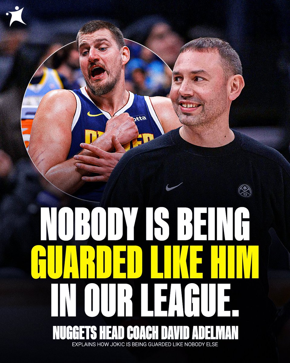 BasketNews_com's tweet image. Nuggets head coach David Adelman explains how Nikola Jokic is being guarded like nobody else 🗣️

Read more here: basketne.ws/4lcHLWl