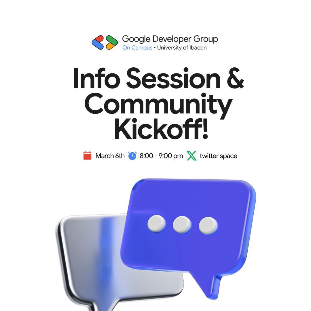 GDG on Campus, University of Ibadan tweet media