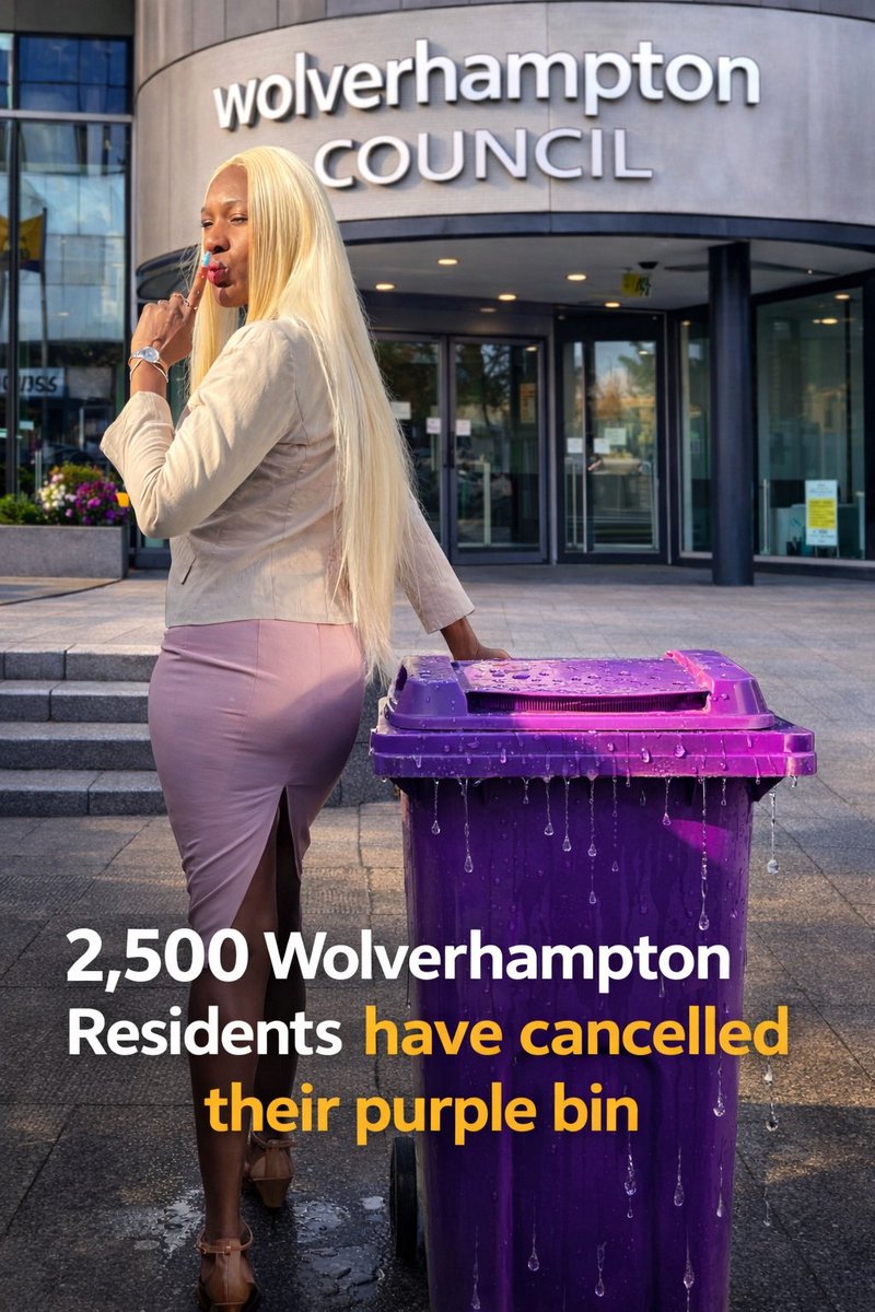 CeliaHibbert's tweet image. Ssshhh 🤫
Knock knock, where's the Cabinet Member (ir-)responsible? 
Sorry to rain on your parade but here to #cancel my purple bin too 
2,500 residents ( &amp;amp; counting) have called the bluff of #Wolverhampton Labour
Play stupid games, win stupid prizes 😜 
facebook.com/share/p/14WPXF…