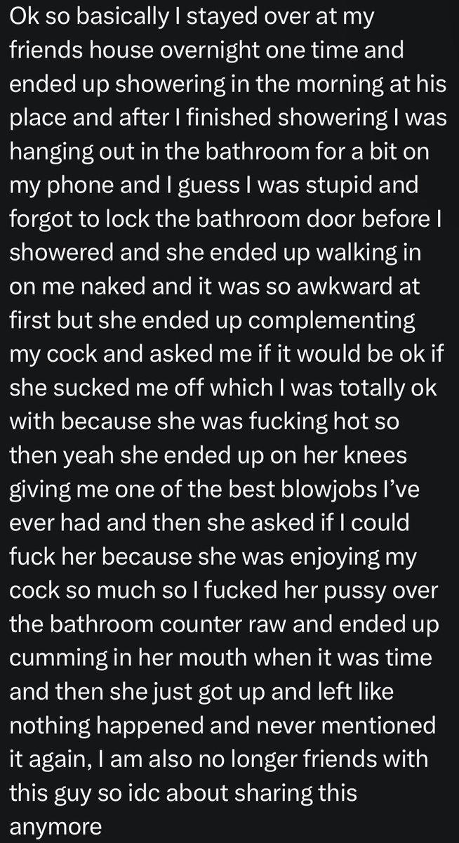 confession2goon's tweet photo. He fucked his friends mom.

#horny #nsfw #confession https://t.co/1AaevGuGu9