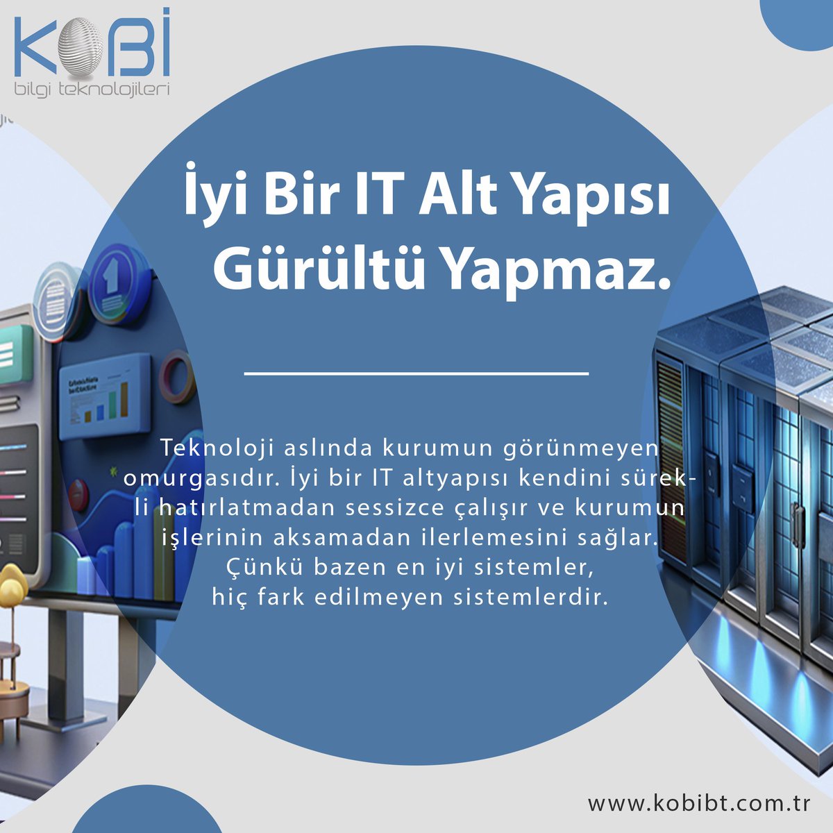 kobibt_com's tweet photo. #Kobibt #DijitalDönüşüm #ITAltyapısı #KurumsalTeknoloji #SistemYönetimi #ITDanışmanlık https://t.co/XWz8qeUr7U