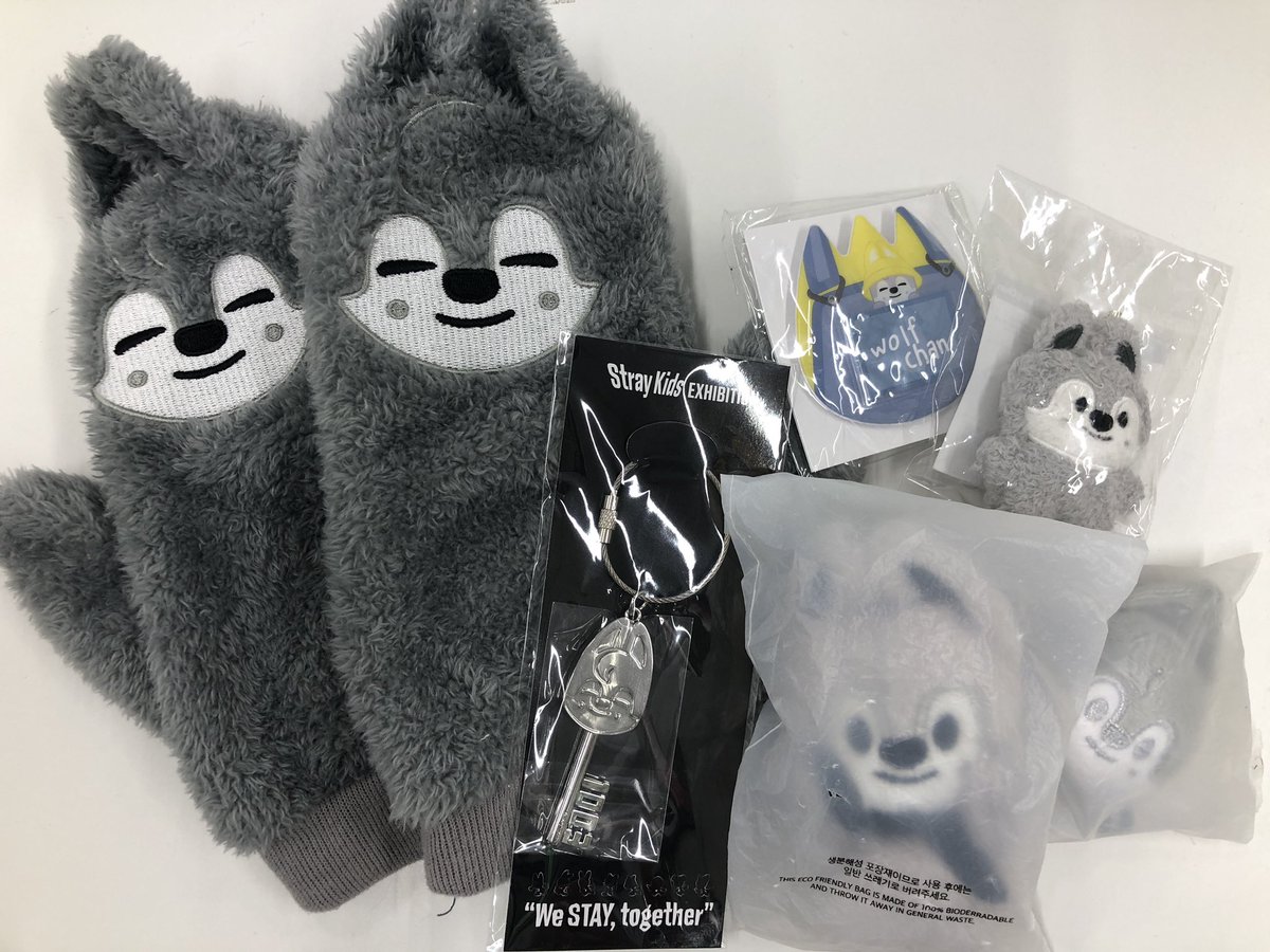StrayKids StrayKids 【入荷情報】 バンチャン Wolf Chan 手袋や10cm