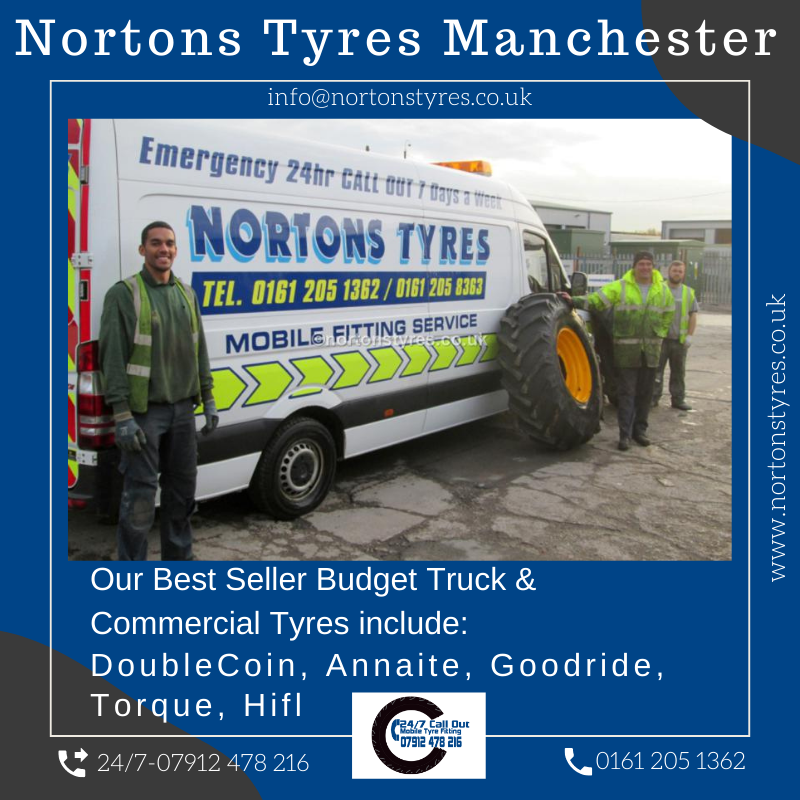 nortonstyres's tweet image. Our Best Seller Budget Truck &amp;amp; Commercial Tyres include:
DoubleCoin, Annaite, Goodride, Torque, Hifly nortonstyres.co.uk info@nortonstyres.co.uk 24hr mobile tyre fitting call out 07912 478216 or day 0161 205 1362 #tyres #manchester #24/7 #mobilefitting
