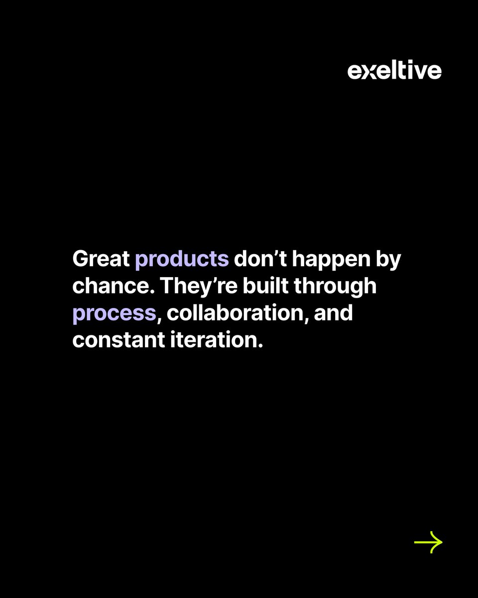 exeltive's tweet photo. ⚙️ Behind the Scenes at Exeltive

Great products don’t happen by chance, they’re built through process, collaboration &amp; iteration.
🚀 MVPs in weeks, not months
🎨 User-first experiences
⚙️ Secure, scalable platforms
🔗 Long-term digital transformation

👉 https://t.co/ntn8DB6VTK https://t.co/p64StM7TcM