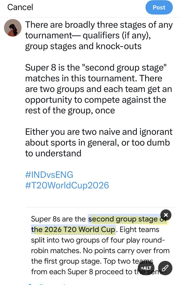 _Break_Free___'s tweet image. 😂Typical loser 

#INDvsENG 
#ENGvIND 
#T20WorldCup2026